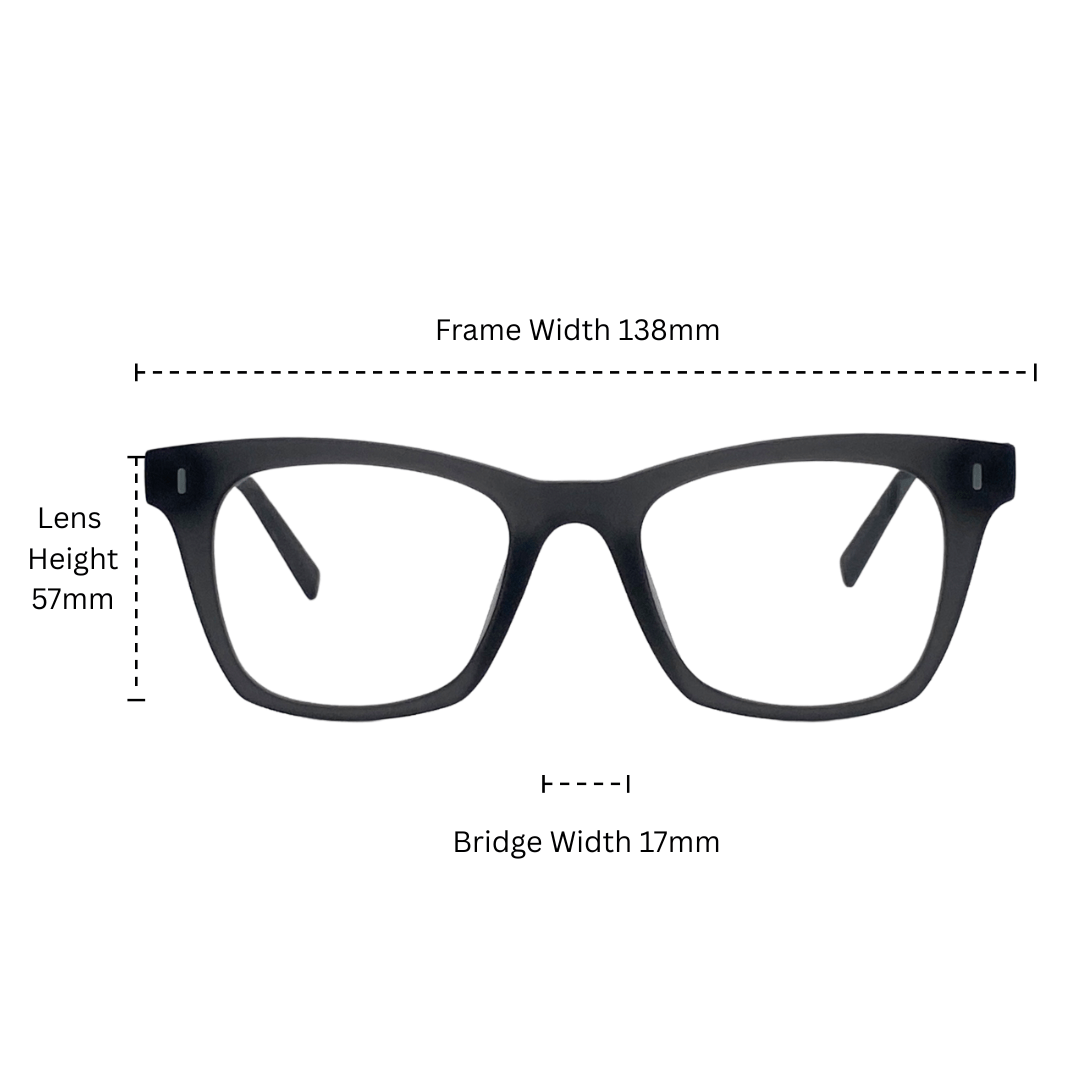 ALUREX Optical frame dimentions