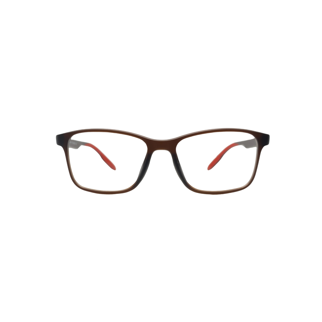ELVORY CHOC FROST Matte eyeglasses frame