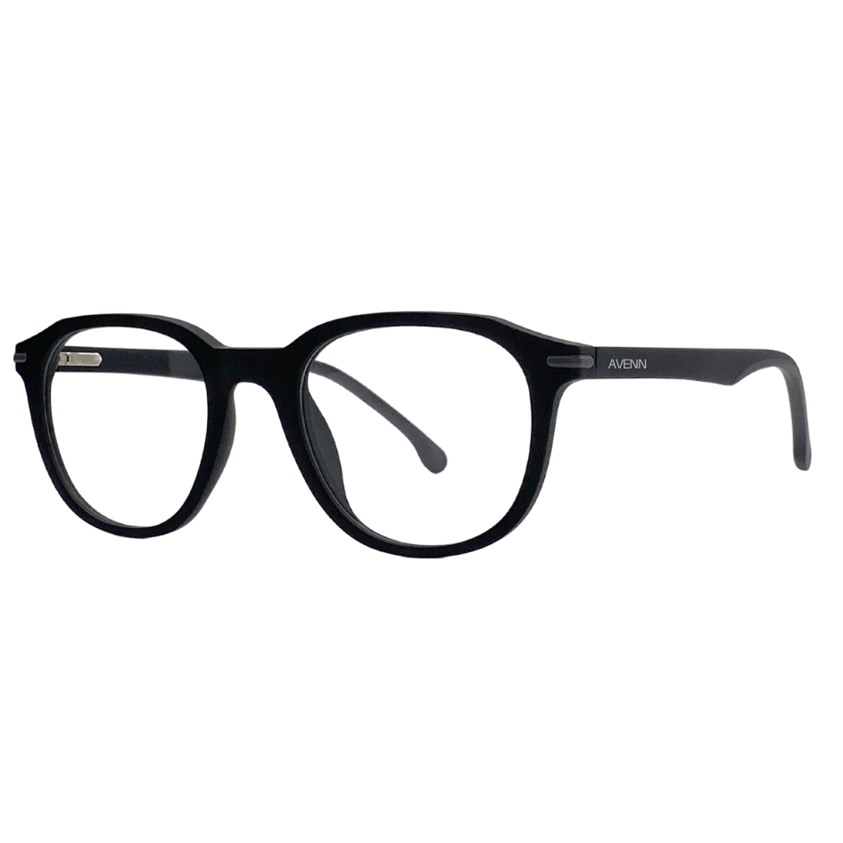 AVENN NEBRA modern optical eyewear. To wear in the fight against corruption angled view